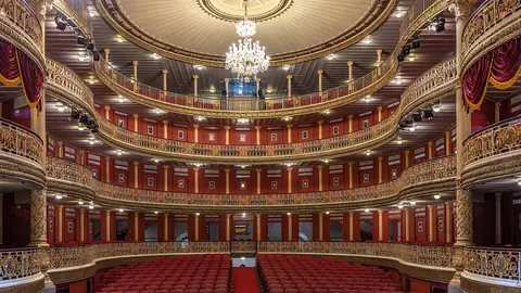 Imagem ilustrativa: Recife: Interior do teatro de Santa Isabel