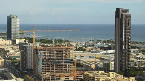 Imagem ilustrativa: Honolulu: Construção de arranha-céus em Honolulu