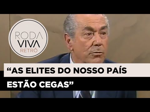 Brizola no Roda Viva de 1989 — trecho sobre criminalidade e violência